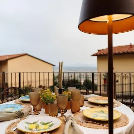 Casa Bel Tramonto Con Giardino Privato A Сasa de vacaciones Cortona